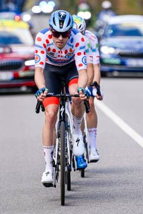 Paris Nice 2026 Stage 2 MONTARGIS, FRANCE - MARCH 09 : Pedersen Casper (DEN) of Soudal Quick Step leading the escape pack during stage 2 of the 84th edition of Paris - Nice an UCI World Tour 2.UWT cycling road race stage for Men Elite of 187 km with start in Epone and finish in Montargis on March 9, 2026 in Montargis, France, 09 03 2026 ( Motordriver Guy De Vuyst - Montargis France  Copyright: xNicoxVereeckenx