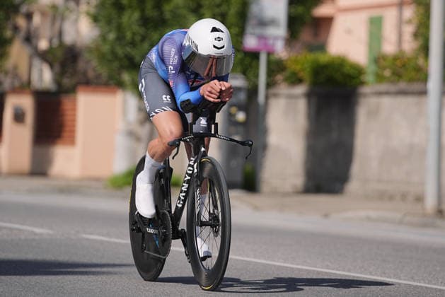 Del Toro Romero Isaac Of Uae Team Emirates Xrg during Stage 1, an individual time trial, of the Tirreno-Adriatico cycling race in Lido di Camaiore. The 11.5-kilometer stage starts and finishes in Lido di Camaiore- Italy - Monday, March 9, 2026. - cycling .  Copyright: xMartcoxAlpozzi LaPressex