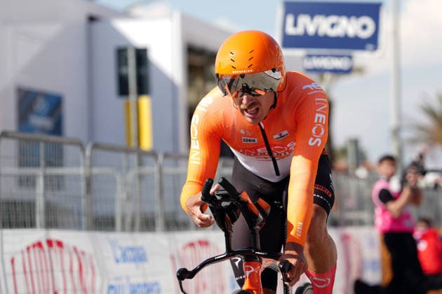 Welsford Samuel Of Ineos Grenadiers during Stage 1, an individual time trial, of the Tirreno-Adriatico cycling race in Lido di Camaiore. The 11.5-kilometer stage starts and finishes in Lido di Camaiore- Italy - Monday, March 9, 2026. - cycling .  Copyright: xMassimoxPaolone LaPressex