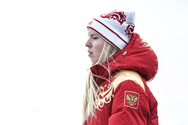 ITALY, VENETO - MARCH 9, 2026: Gold medal winner Varvara Voronchikhina of Russia during the victory ceremony for the women s para alpine skiing super G standing event at Tofane Alpine Skiing Centre during the 2026 Winter Paralympic Games, in Cortina d Ampezzo, Province of Belluno 2026 Winter Paralympics: Para Alpine Skiing  - ZUMAt113 20260309_zaa_t113_159 Copyright: xMikhailxTereshchenkox