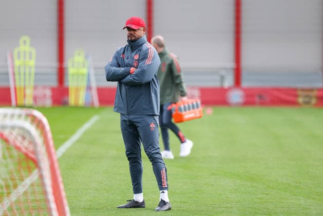 Vincent Kompany FC Bayern Muenchen, Head coach , GER, Final training, FC Bayern Muenchen, Football, UEFA Champions League, Round of 16, First leg, 2025 2026 season, 09 03 2026, GER, Final training, FC Bayern Muenchen, Football, UEFA Champions League, Round of 16, First leg, 2025 2026 season, 09 03 2026 Muenchen Copyright: xEibner-Pressefoto JennixMaulx EP_JML