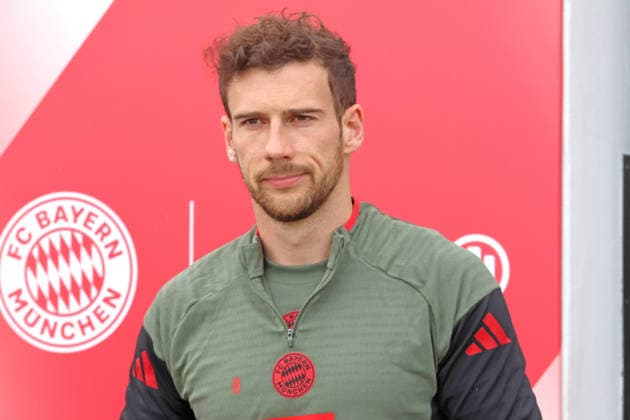 8 Leon Goretzka, Portraet, Portrait, Football Final training UEFA Champions League match Atalanta Bergamo vs FC Bayern Munich 09 03 2026 Training ground, Säbenerstr PHOTO Mladen Lackovic LakoPress
