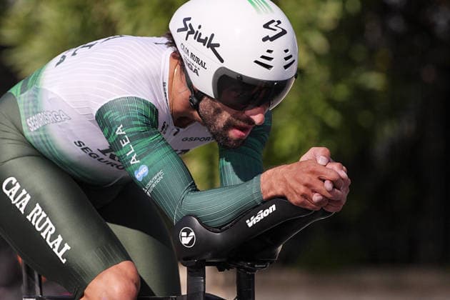 Gaviria Rendon Fernando Of Caja Rural-Seguros Rga during Stage 1, an individual time trial, of the Tirreno-Adriatico cycling race in Lido di Camaiore. The 11.5-kilometer stage starts and finishes in Lido di Camaiore- Italy - Monday, March 9, 2026. - cycling .  Copyright: xMarcoxAlpozzi LaPressex