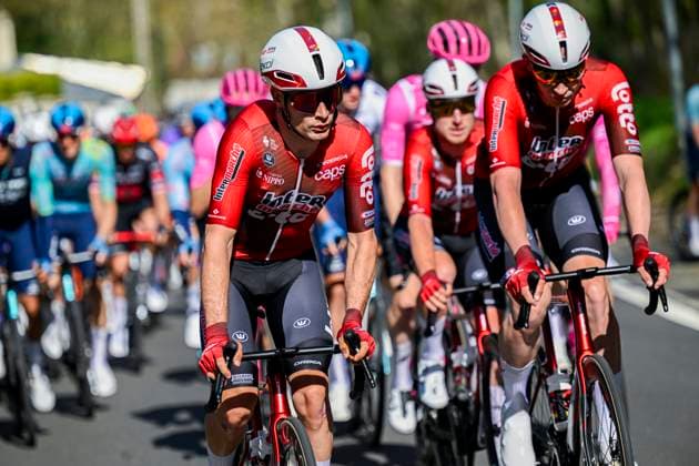 Paris Nice 2026 Stage 2 MONTARGIS, FRANCE - MARCH 09 : Grignard Sebastien (BEL) of Lotto Intermarche in action during stage 2 of the 84th edition of Paris - Nice an UCI World Tour 2.UWT cycling road race stage for Men Elite of 187 km with start in Epone and finish in Montargis on March 9, 2026 in Montargis, France, 09 03 2026 ( Motordriver Guy De Vuyst - Montargis France  Copyright: xNicoxVereeckenx
