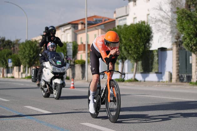 Arensman Thymen Of Ineos Grenadiers during Stage 1, an individual time trial, of the Tirreno-Adriatico cycling race in Lido di Camaiore. The 11.5-kilometer stage starts and finishes in Lido di Camaiore- Italy - Monday, March 9, 2026. - cycling .  Copyright: xMartcoxAlpozzi LaPressex