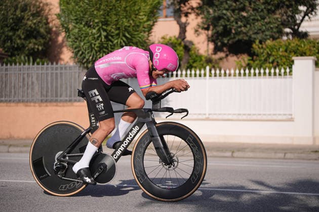 Carapaz Richard Of Ef Education - Easypost during Stage 1, an individual time trial, of the Tirreno-Adriatico cycling race in Lido di Camaiore. The 11.5-kilometer stage starts and finishes in Lido di Camaiore- Italy - Monday, March 9, 2026. - cycling .  Copyright: xMartcoxAlpozzi LaPressex