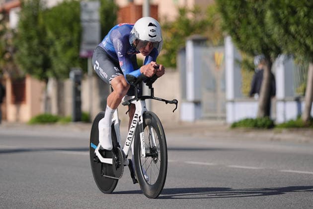 Van Der Poel Mathieu Of Alpecin-Premier Tech during Stage 1, an individual time trial, of the Tirreno-Adriatico cycling race in Lido di Camaiore. The 11.5-kilometer stage starts and finishes in Lido di Camaiore- Italy - Monday, March 9, 2026. - cycling .  Copyright: xMartcoxAlpozzi LaPressex