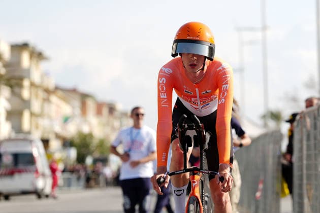 Arensman Thymen Of Ineos Grenadiers during Stage 1, an individual time trial, of the Tirreno-Adriatico cycling race in Lido di Camaiore. The 11.5-kilometer stage starts and finishes in Lido di Camaiore- Italy - Monday, March 9, 2026. - cycling .  Copyright: xMassimoxPaolone LaPressex