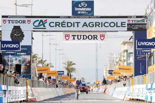 Van Der Poel Mathieu Of Alpecin-Premier Tech during Stage 1, an individual time trial, of the Tirreno-Adriatico cycling race in Lido di Camaiore. The 11.5-kilometer stage starts and finishes in Lido di Camaiore- Italy - Monday, March 9, 2026. - cycling .  Copyright: xMassimoxPaolone LaPressex