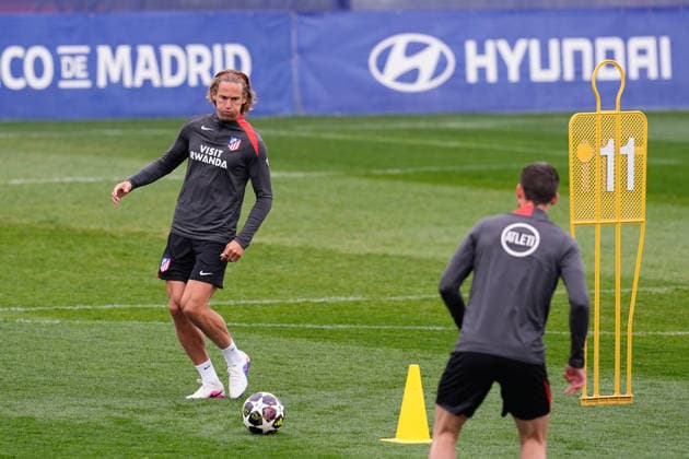 March 9, 2026, Majadahonda, Madrid, Spain: Marcos Llorente during the training day of Atletico de Madrid ahead the UEFA Champions League 2025 26 match against Tottenham Hotspur at Ciudad Deportiva Wanda Atletico de Madrid on March 09, 2026, in Majadahonda, Madrid, Spain. Majadahonda Spain - ZUMAa181 20260309_zaa_a181_021 Copyright: xDennisxAgyemanx