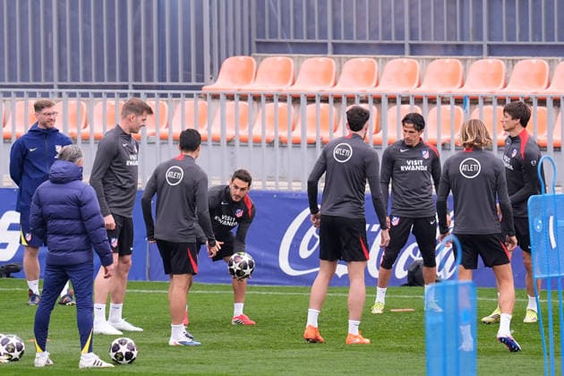 March 9, 2026, Majadahonda, Madrid, Spain: Jorge Resurreccion Koke during the training day of Atletico de Madrid ahead the UEFA Champions League 2025 26 match against Tottenham Hotspur at Ciudad Deportiva Wanda Atletico de Madrid on March 09, 2026, in Majadahonda, Madrid, Spain. Atletico De Madrid Training Session And press conference, PK, Pressekonferenz - UEFA Champions League 2025 26  - ZUMAa181 20260309_zaa_a181_050 Copyright: xDennisxAgyemanx