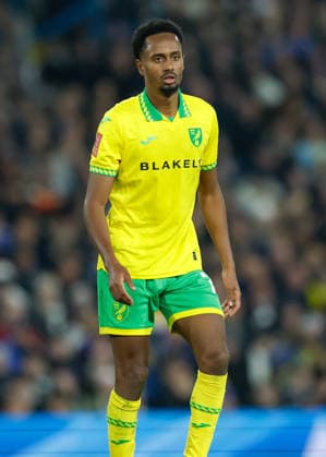 Leeds, England, 8th March 2026. Ali Ahmed of Norwich City during the Leeds United vs Norwich City FA Cup match at Elland Road, Leeds. Picture credit should read: Cody Froggatt Sportimage EDITORIAL USE ONLY. No use with unauthorised audio, video, data, fixture lists, club league logos or live services. Online in-match use limited to 120 images, no video emulation. No use in betting, games or single club league player publications. SPI_114_CF_LEEDS_V_NORWICH SPI-4593-0114