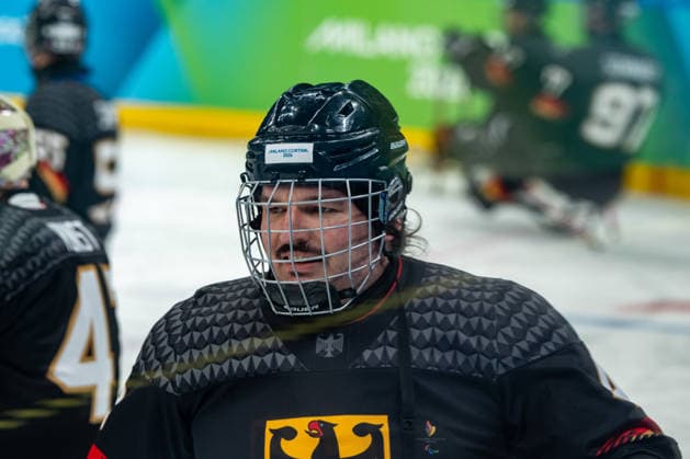 Para Ice hockey, Eishockey - Millano Cortina 2026 Winter Paralympics: Day 3 - GER-USA Para Ice Hockey - Milano Cortina 2026 Winter Paralympics: Day 3 MILANO SANTAGIULIA ICE HOCKEY ARENA MILANO, ITALY - MARCH 9: Preliminary Round - Group A Germany - United States Impressions of Team Para Ice Hockey Germany playing Team USA at March 9 at the Milano Cortina 2026 Winter Paralympics Para Ice Hockey Tournament in the Milano Santagiulia Ice Hockey Arena at day 3. (Photo by RALF KUCKUCK) Copyright 2026 Ralf Kuckuck
