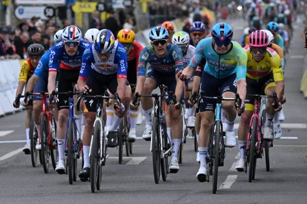 RECORD DATE NOT STATED PARIS NICE 2026 PHOTOPQR REPUBLIQUE DU CENTRE Pascal Proust - 09 03 2026 ; Cyclisme Paris-Nice deuxieme etape arrivee Montargis Max Kanter a dominé le sprint à Montargis. 84th edition of the Paris-Nice cycling race, 187 km from Epone to Montargis, Monday 09 March 2026. France  Copyright: xPHOTOPQR REPUBLIQUExDUxCENTRE MAxPascalxProust.x 20260309RDC5405 20260309RDC5406
