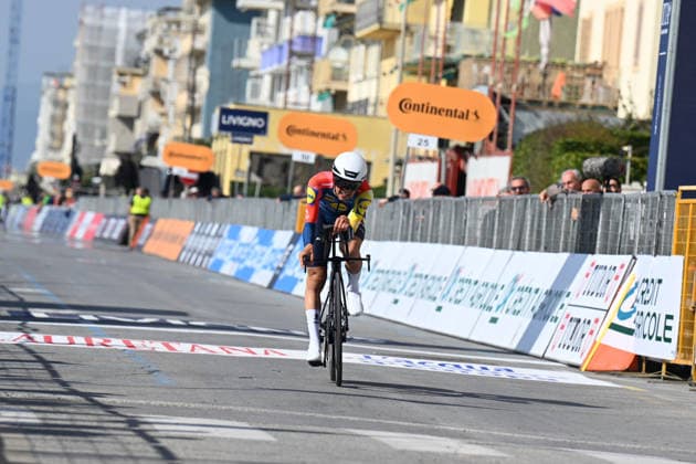 09-03-2026 Tirreno - Adriatico; Tappa 01 Lido Di Camaiore; 2026, Lidl - Trek; Bagioli, Andrea; Lido Di Camaiore; 