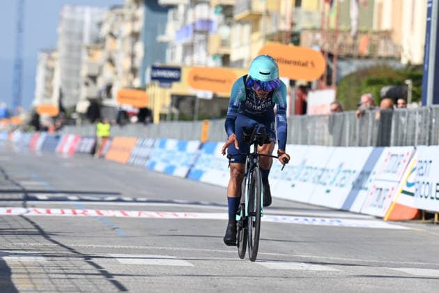 09-03-2026 Tirreno - Adriatico; Tappa 01 Lido Di Camaiore; 2026, Bahrain Victorious; Buitrago Sanchez, Santiago; Lido Di Camaiore; 
