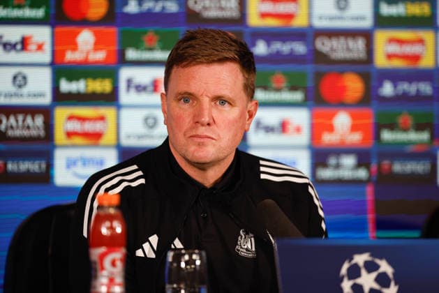 Football, CL, Newcastle United, Press conference