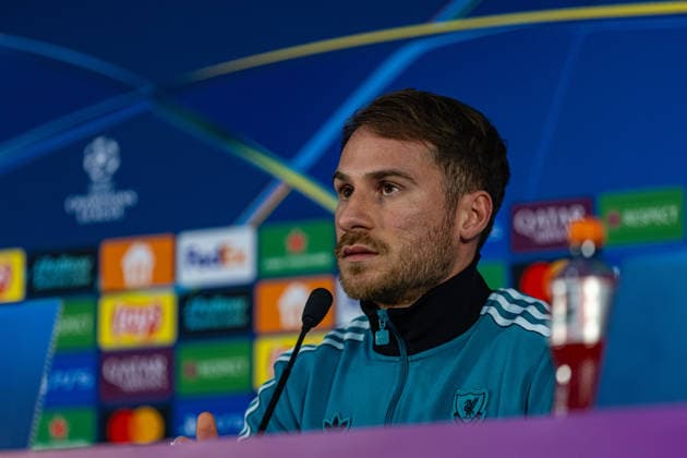 Football - UEFA Champions League - Round of 16 1st Leg - Galatasaray A.Åž v Liverpool FC - MD-1 ISTANBUL, TURKEY - Monday, March 9, 2025: Liverpool s Alexis Mac Allister during a press conference, PK, Pressekonferenz at Ali Sami Yen Stadium ahead of the UEFA Champions League game between Galatasaray A.Åž. and Liverpool FC. (Photo by David Rawcliffe Propaganda) ISTANBUL Ali Sami Yen Stadium MARMARA TURKEY  Copyright: xDavidxRawcliffex P2026-03-09-Galatasaray_Liverpool_MD-1-43
