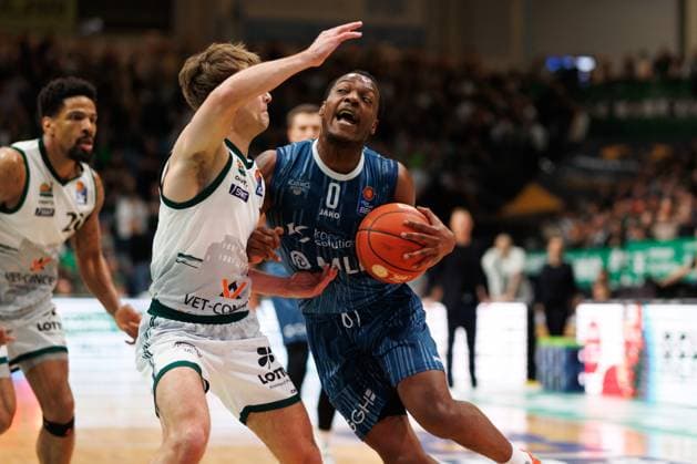 , Vet Concept Gladiators Trier vs MLP Academics Heidelberg, Basketball, easyCredit BBL, Matchday 23, Season 2025 2026, 09 03 2026 Vet Concept Gladiators Trier vs MLP Academics Heidelberg, Basketball, easyCredit BBL, Matchday 23, Season 2025 2026, 09 03 2026 Copyright: xEibner-Pressefoto AlexanderxNeisx EP_ANS