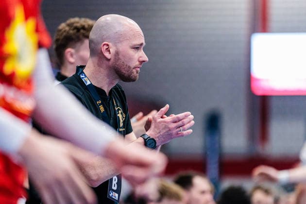Andre Haber HC Elbflorenz 2006, Coach GER, TuS N Luebbecke vs HC Elbflorenz 2006, Handball, 2 Bundesliga, Matchday 23, Season 2025 2026, 09 03 2026 GER, TuS N Luebbecke vs HC Elbflorenz 2006, Handball, 2 Bundesliga, Matchday 23, Season 2025 2026, 09 03 2026 Luebbecke Copyright: xEibner-Pressefoto JanxRollingerx EP_JSK