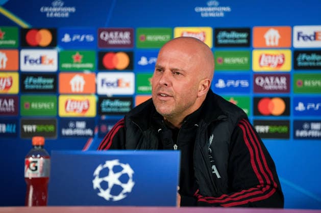 Ahead of Galatasaray v Liverpool - UEFA Champions League ISTANBUL, TURKIYE - MARCH 9: Liverpool head coach Arne Slot speaks during a press conference, PK, Pressekonferenz at RAMS Park ahead of the UEFA Champions League round of 16 first-leg match against Galatasaray in Istanbul, Turkiye on March 9, 2026. Arife Karakum Anadolu Istanbul Turkey. Editorial use only. Please get in touch for any other usage.  Copyright: x2026xAnadoluxArifexKarakumx