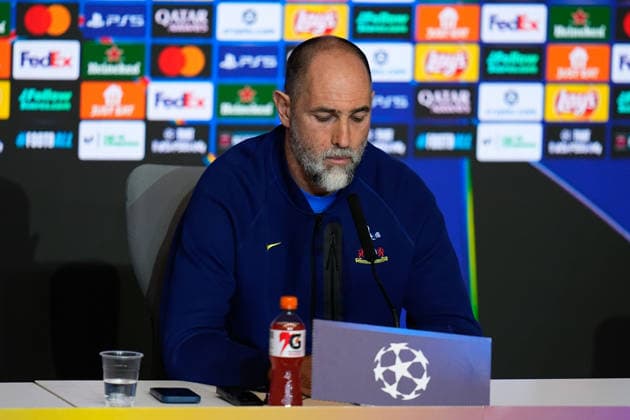 March 9, 2026, Madrid, Madrid, Spain: Igor Tudor, head coach of Tottenham Hotspur, attends his press conference, PK, Pressekonferenz ahead of their UEFA Champions League 2025 26 match against Atletico de Madrid at Riyadh Air Metropolitano on March 09, 2026, in Madrid, Spain. Tottenham Hotspur Press Conference - UEFA Champions League 2025 26  - ZUMAa181 20260309_zaa_a181_152 Copyright: xDennisxAgyemanx