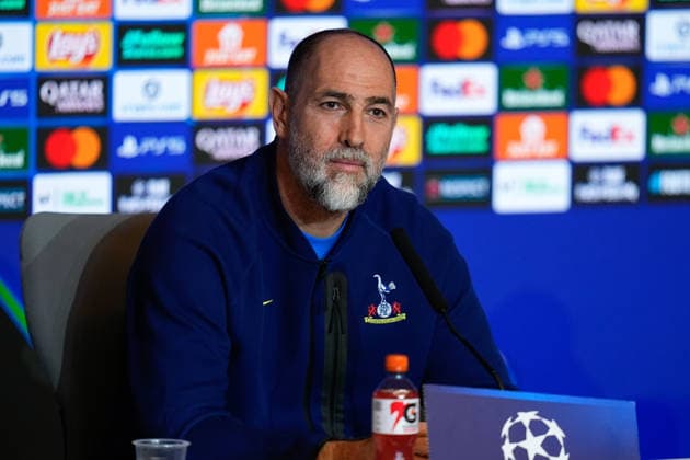 March 9, 2026, Madrid, Madrid, Spain: Igor Tudor, head coach of Tottenham Hotspur, attends his press conference, PK, Pressekonferenz ahead of their UEFA Champions League 2025 26 match against Atletico de Madrid at Riyadh Air Metropolitano on March 09, 2026, in Madrid, Spain. Madrid Spain - ZUMAa181 20260309_zaa_a181_159 Copyright: xDennisxAgyemanx
