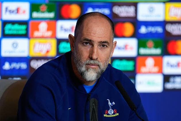 March 9, 2026, Madrid, Madrid, Spain: Igor Tudor, head coach of Tottenham Hotspur, attends his press conference, PK, Pressekonferenz ahead of their UEFA Champions League 2025 26 match against Atletico de Madrid at Riyadh Air Metropolitano on March 09, 2026, in Madrid, Spain. Tottenham Hotspur Press Conference - UEFA Champions League 2025 26  - ZUMAa181 20260309_zaa_a181_175 Copyright: xDennisxAgyemanx