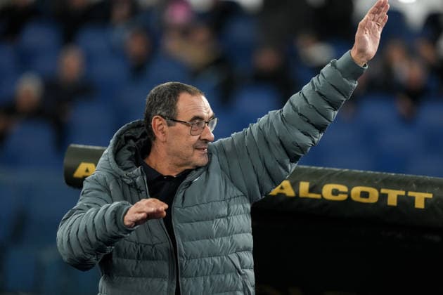 Maurizio Sarri, head coach of SS Lazio, during the Serie A 2025 2026 football match between SS Lazio and US Sassuolo at Stadio Olimpico in Rome (Italy), March 9, 2026. AntoniettaxBaldassarre