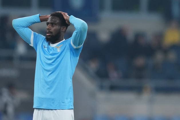 Lazio™s Boulaye Dia during the Serie A EniLive soccer match between Lazio and Sassuolo at the Rome s Olympic stadium, Italy - Monday March 09, 2026 - Soccer ( Photo by Alfredo Falcone LaPresse )  Copyright: xAlfredoxFalcone LaPressex