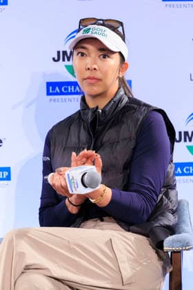 March 9, 2026, Tarzana, California, USA: Alison Lee during the 2026 JM Eagle LA Championship Media Day on Monday March 9, 2026 at El Caballero Country Club in Tarzana, California. ARIANA RUIZ PI Tarzana USA - ZUMAp124 20260309_zaa_p124_009 Copyright: xArianaxRuizx