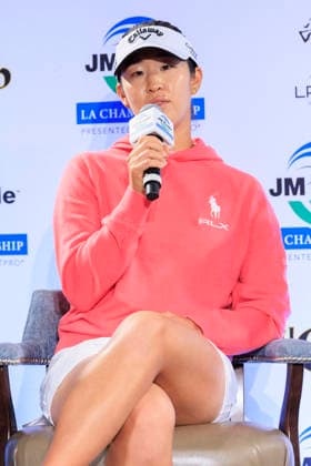 March 9, 2026, Tarzana, California, USA: Andrea Lee during the 2026 JM Eagle LA Championship Media Day on Monday March 9, 2026 at El Caballero Country Club in Tarzana, California. ARIANA RUIZ PI 2026 JM Eagle LA Championship - Media Day  - ZUMAp124 20260309_zaa_p124_007 Copyright: xArianaxRuizx