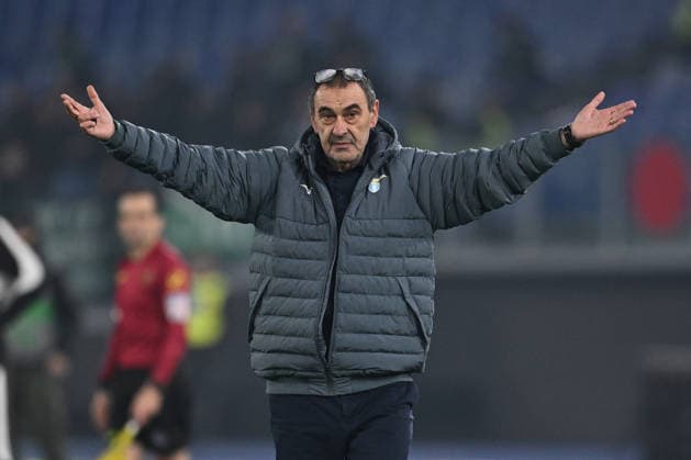 CALCIO - Serie A - SS Lazio vs US Sassuolo Maurizio Sarri, coach of S.S. Lazio, particPhoto by IPA ABACAPRESS.COMtes in the 28th matchday of the Serie A championship between S.S. Lazio and U.S. Sassuolo at the Olympic Stadium on March 9, 2026 in Rome, Italy. Rome Italy  Copyright: xIPAxSport ABACAx