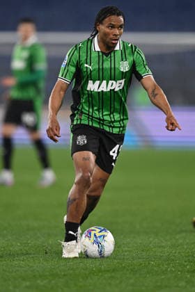 CALCIO - Serie A - SS Lazio vs US Sassuolo Armand Lauriente of U.S. Sassuolo is in action during the 28th matchday of the Serie A championship between S.S. Lazio and U.S. Sassuolo at the Olympic Stadium on March 9, 2026 in Rome, Italy. Rome Italy  Copyright: xIPAxSport ABACAx