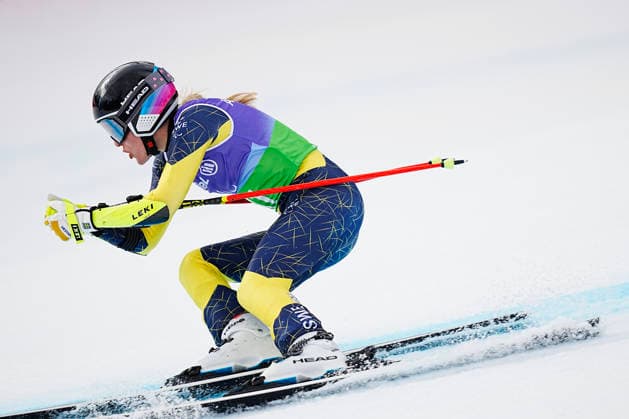 CORTINA, ITALY 20260310 Sweden s Ebba Arsjö during the alpine combined super-g at the Paralympics at the Tofane Alpine Skiing Centre in Cortina, Italy. *** The image is included in the SPORTS PACKAGE. For others PAYMENT IMAGE *** CORTINA ITALY x9200x *** CORTINA, ITALY 20260310 Sweden s Ebba Arsjö during the alpine combined super g at the Paralympics at the Tofane Alpine Skiing Centre in Cortina, Italy The image is included in the SPORTS PACKAGE For others PAYMENT IMAGE CORTINA ITALY x9200x  Copyright: xBjörnxLarssonxRosvall TTx PARALYMPICS 2026 SUPER-G