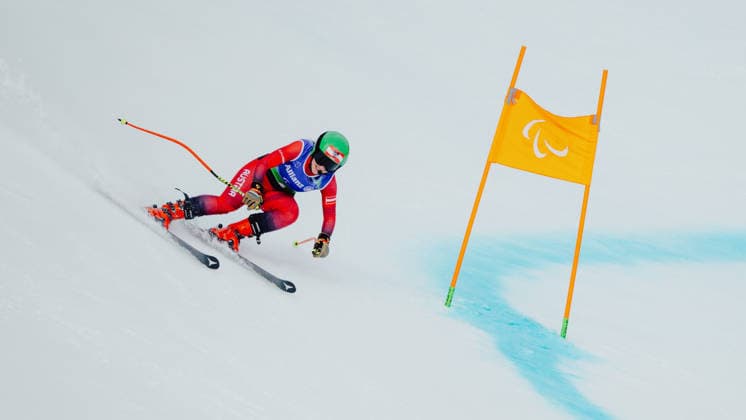 PARALYMPICS - Winter Paralympics Milano Cortina 2026 CORTINA D AMPEZZO,ITALY,10.MAR.26 - PARALYMPICS, ALPINE SKIING - Paralympic Winter games, Winterspiele,Spiele, Summer games Milano Cortina 2026, Super Combined, women. Image shows Elina Stary (AUT).  GEPAxpictures xMaticxKlansek