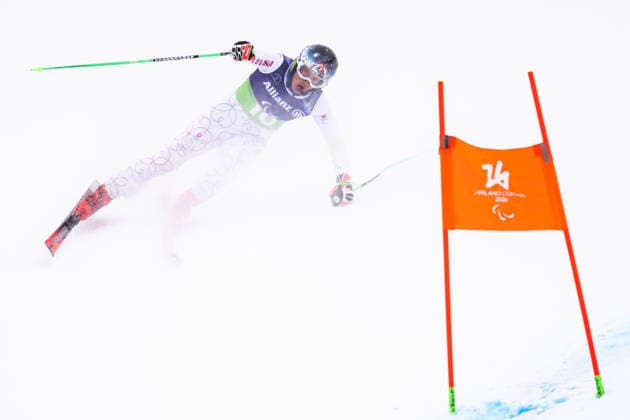 260310 Miroslav Haraus of Slovakia competes in the men s combined Super-G para alpine skiing during day 4 of the Milano Cortina 2026 Winter Paralympic Games on March 10, 2026 in Cortina. Photo: Maxim Thore BILDBYRAN kod MT MT1017 alpint alpine skiing paralympic games paralympics paralympiska spel paralympiske leker vinter-paralympics winter paralympics milano cortina 2026 milano cortina 2026 winter paralympic games 4 bbeng kombination herr *** 260310 Miroslav Haraus of Slovakia competes in the men s combined Super G para alpine skiing during day 4 of the Milano Cortina 2026 Winter Paralympic Games on March 10, 2026 in Cortina Photo Maxim Thore BILDBYRAN kod MT MT1017 alpint alpine skiing paralympic games paralympiska spelen paralympiske leker vinter paralympics winter paralympics milano cortina 2026 milano cortina 2026 winter paralympic games 4 bbeng kombination herr  Copyright: MAXIMxTHORE BB260310MT004