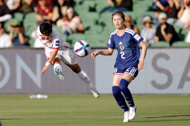 SOCCER ASIAN CUP JAPAN VIETNAM, Ngan Thi Van Su of Vietnam has a shot on goal during the AFC Women™s Asian Cup Group C match between Japan and Vietnam at HBF Park in Perth, Tuesday, March 10, 2026. ( NO ARCHIVING, EDITORIAL USE ONLY PERTH WESTERN AUSTRALIA AUSTRALIA  Copyright: xRICHARDxWAINWRIGHTx 20260310189267190927