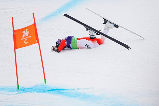 CORTINA, ITALY 20260310 Switzerland s Robin Cuche during the men s alpine combined super-g at the Paralympics at the Tofane Alpine Skiing Centre in Cortina, Italy. *** The image is included in the SPORTS PACKAGE. For others PAID IMAGE *** CORTINA ITALY x9200x *** CORTINA, ITALY 20260310 Switzerland s Robin Cuche during the men s alpine combined super g at the Paralympics at the Tofane Alpine Skiing Centre in Cortina, Italy The image is included in the SPORTS PACKAGE For others PAID IMAGE CORTINA ITALY x9200x  Copyright: xBjörnxLarssonxRosvall TTx PARALYMPICS 2026 ALPINE COMBINATION