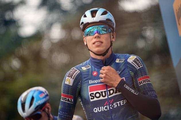 Magnier Paul Of Soudal Quick-Step during the 206-kilometer Stage 2 of the Tirreno-Adriatico cycling race from Camaiore to San Gimignano - Italy - Tuesday, March 10, 2026. - cycling .  Copyright: xMarcoxAlpozzix