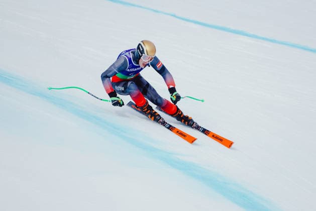PARALYMPICS - Winter Paralympics Milano Cortina 2026 CORTINA D AMPEZZO,ITALY,10.MAR.26 - PARALYMPICS, ALPINE SKIING - Paralympic Winter games, Winterspiele,Spiele, Summer games Milano Cortina 2026, Super Combined, men. Image shows Johannes Aigner (AUT).  GEPAxpictures xMaticxKlansek