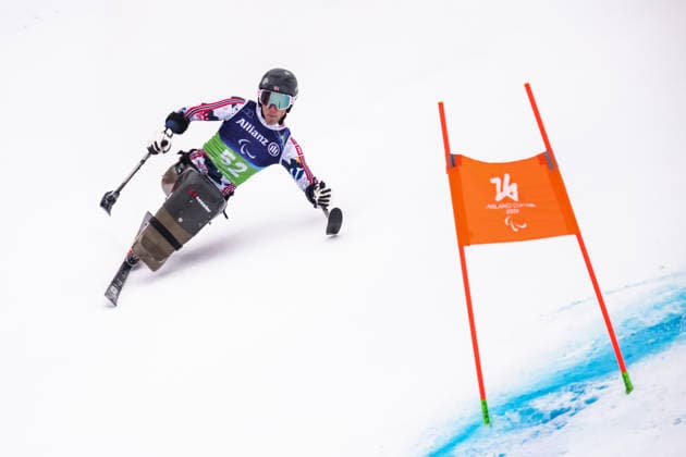 260310 Magnus Valoe Balchen of Norway competes in the men s combined Super-G para alpine skiing during day 4 of the Milano Cortina 2026 Winter Paralympic Games on March 10, 2026 in Cortina. Photo: Maxim Thore BILDBYRAN kod MT MT1017 alpint alpine skiing paralympic games paralympics paralympiska spel paralympiske leker vinter-paralympics winter paralympics milano cortina 2026 milano cortina 2026 winter paralympic games 4 bbeng kombination herr norge *** 260310 Magnus Valoe Balchen of Norway competes in the men s combined Super G para alpine skiing during day 4 of the Milano Cortina 2026 Winter Paralympic Games on March 10, 2026 in Cortina Photo Maxim Thore BILDBYRAN kod MT MT1017 alpint alpine skiing paralympic games paralympiska spel paralympiske leker vinter paralympics winter paralympics milano cortina 2026 milano cortina 2026 winter paralympic games 4 bbeng kombination herr norge  Copyright: MAXIMxTHORE BB260310MT018