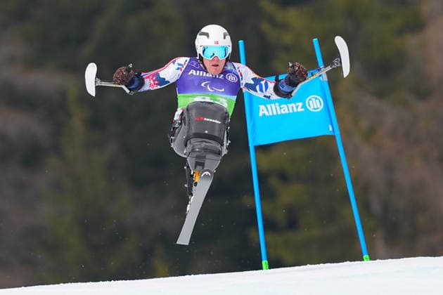 CORTINA, ITALY 20260310 Austria s Thomas Grochar during the men s alpine combined super-g at the Paralympics at the Tofane Alpine Skiing Centre in Cortina, Italy. *** The image is included in the SPORTS PACKAGE. For others PAID IMAGE *** CORTINA ITALY x10050x *** CORTINA, ITALY 20260310 Austria s Thomas Grochar during the men s alpine combined super g at the Paralympics at the Tofane Alpine Skiing Centre in Cortina, Italy The image is included in the SPORTS PACKAGE For others PAID IMAGE CORTINA ITALY x10050x  Copyright: xMagnusxLejhall ParasportxSverigex TTx PARALYMPICS 2026 ALPIN KOMBINATION