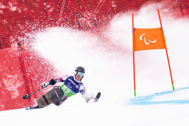 260310 competes in the men s combined Super-G para alpine skiing during day 4 of the Milano Cortina 2026 Winter Paralympic Games on March 10, 2026 in Cortina. Photo: Maxim Thore BILDBYRAN kod MT MT1017 alpint alpine skiing paralympic games paralympics paralympiska spel paralympiske leker vinter-paralympics winter paralympics milano cortina 2026 milano cortina 2026 winter paralympic games 4 bbeng kombination herr *** 260310 competes in the men s combined Super G para alpine skiing during day 4 of the Milano Cortina 2026 Winter Paralympic Games on March 10, 2026 in Cortina Photo Maxim Thore BILDBYRAN kod MT MT1017 alpint alpine skiing paralympic games paralympiska spel paralympiske leker vinter paralympics winter paralympics milano cortina 2026 milano cortina 2026 winter paralympic games 4 bbeng kombination herr  Copyright: MAXIMxTHORE BB260310MT020