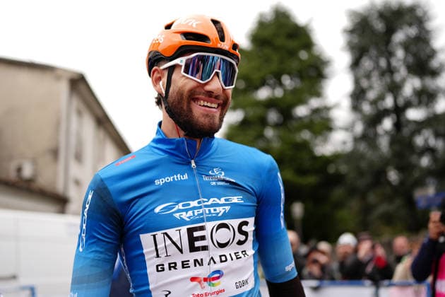 Ganna Filippo Of Ineos Grenadiers during the 206-kilometer Stage 2 of the Tirreno-Adriatico cycling race from Camaiore to San Gimignano - Italy - Tuesday, March 10, 2026. - cycling .  Copyright: xMassimoxPaolone LaPressex