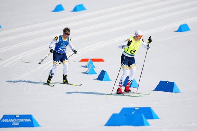 VAL DI FIEMME, ITALY 20260310 Sweden s Zebastian Modin during the men s cross-country skiing sprint, classic style, at the Tesero Cross-Country Skiing Stadium in Val di Fiemme, Italy. VAL DI FIEMME ITALY x10500x *** VAL DI FIEMME, ITALY 20260310 Sweden s Zebastian Modin during the men s cross country skiing sprint, classic style, at the Tesero Cross Country Skiing Stadium in Val di Fiemme, Italy VAL DI FIEMME ITALY x10500x  Copyright: xOscarxOlsson ParasportxSverigex TTx PARALYMPICS 2026 CROSS-COUNTRY SKIING