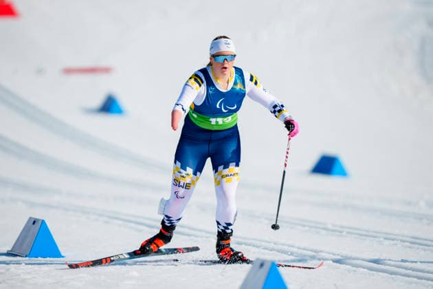 VAL DI FIEMME, ITALIEN 20260307 Alice Morelius under tisdagens tävling i sprint pa Tesero Cross-Country Skiing Stadium under Paralympics 2026 i Val di Fiemme, Italien. VAL DI FIEMME ITALIEN 2026 x10500x *** VAL DI FIEMME, ITALY 20260307 Alice Morelius during Tuesdays sprint competition at the Tesero Cross Country Skiing Stadium during the 2026 Paralympics in Val di Fiemme, Italy VAL DI FIEMME ITALY 2026 x10500x  Copyright: xOscarxOlsson ParasportxSverige xTTx PARALYMPICS 2026 LÄNGDSKIDOR