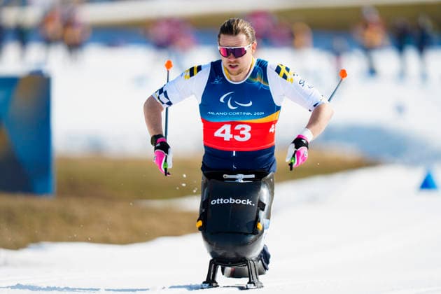 VAL DI FIEMME, ITALIEN 20260307 Arnt Christian Furuberg under tisdagens tävling i sprint pa Tesero Cross-Country Skiing Stadium under Paralympics 2026 i Val di Fiemme, Italien. VAL DI FIEMME ITALIEN 2026 x10500x *** VAL DI FIEMME, ITALY 20260307 Arnt Christian Furuberg during Tuesdays sprint competition at the Tesero Cross Country Skiing Stadium during the 2026 Paralympics in Val di Fiemme, Italy VAL DI FIEMME ITALY 2026 x10500x  Copyright: xOscarxOlsson ParasportxSverige xTTx PARALYMPICS 2026 LÄNGDSKIDOR