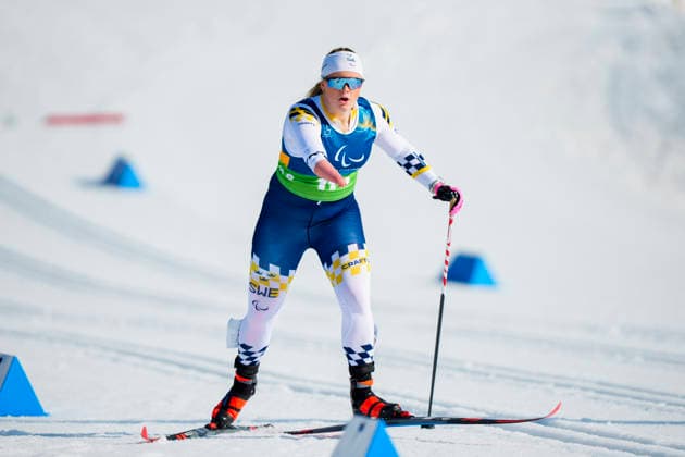 VAL DI FIEMME, ITALIEN 20260307 Alice Morelius under tisdagens tävling i sprint pa Tesero Cross-Country Skiing Stadium under Paralympics 2026 i Val di Fiemme, Italien. VAL DI FIEMME ITALIEN 2026 x10500x *** VAL DI FIEMME, ITALY 20260307 Alice Morelius during Tuesdays sprint competition at the Tesero Cross Country Skiing Stadium during the 2026 Paralympics in Val di Fiemme, Italy VAL DI FIEMME ITALY 2026 x10500x  Copyright: xOscarxOlsson ParasportxSverige xTTx PARALYMPICS 2026 LÄNGDSKIDOR