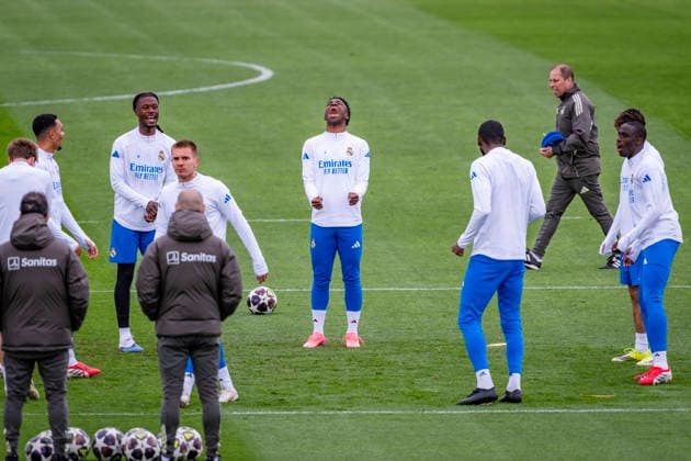 Football, CL, Real Madrid, Training